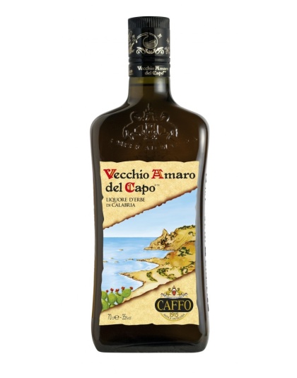 CAFFO Vecchio Amaro del Capo 29 Gyógynövény tartalmú Likőr 0,7L / 700ml 35%