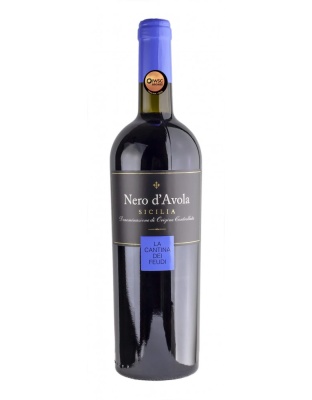 LA CANTINA DEI FEUDI NERO D'AVOLA SICILIA DOC SZÁRAZ VÖRÖSBOR 2017 0,75L - 13%