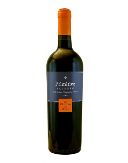 LA CANTINA DEI FEUDI PRIMITIVO SALENTO IGT SZÁRAZ VÖRÖSBOR 2018 0,75L - 14%