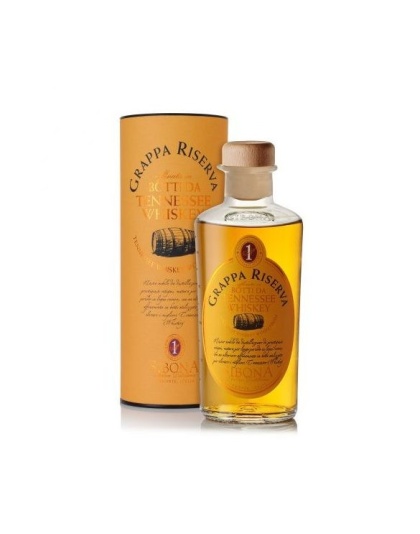 Sibona Grappa Riserva in Botti da Tennessee Whiskey 0,5 L / 500 ml 44%