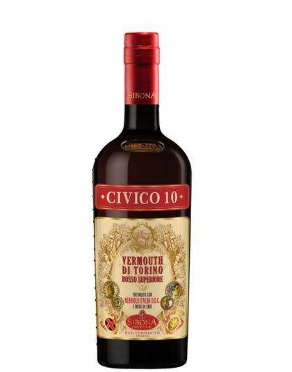 Sibona Civico 10 Vermouth Di Torino Rosso Superiore 0,75L 18%