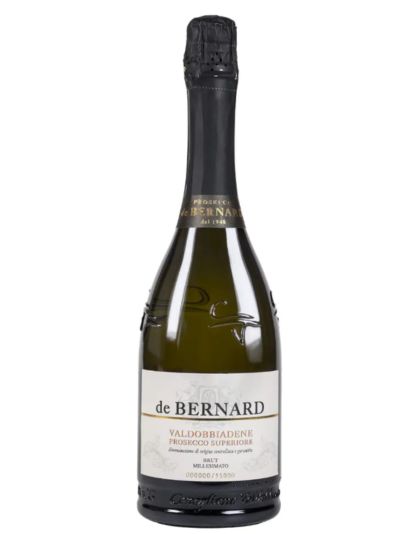 De Bernard Prosecco Superiore Valdobbiadene DOCG Brut Millesimato 0,75 L 11,5%