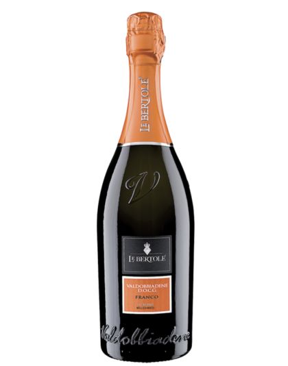 Le Bertole Valdobbiadene DOCG Prosecco Extra Brut Franco 0,75 L 11,5%