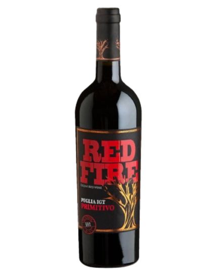 Red Fire Primitivo Puglia IGT Száraz Vörösbor 0,75l - 13,5%