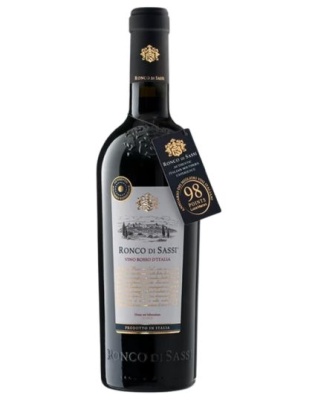 Ronco di Sassi Vino Rosso D Italia Vörösbor 0,75 L 15,5%