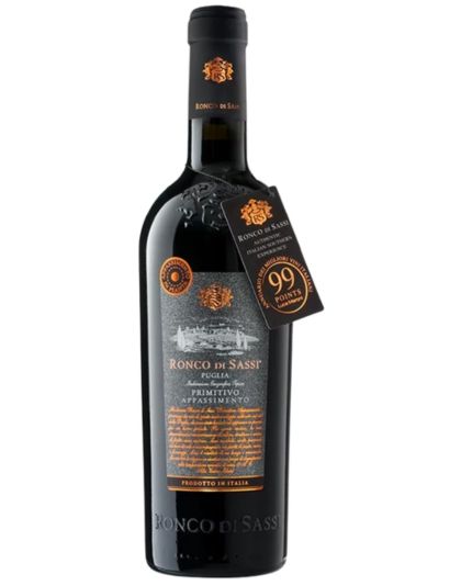 Ronco di Sassi Primitivo Appassimento Vörösbor 0,75 L 15%