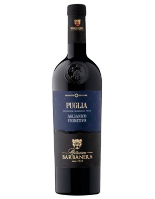 Barbanera Puglia Aglianico Primitivo IGT Vörösbor 0,75 L 13,5%