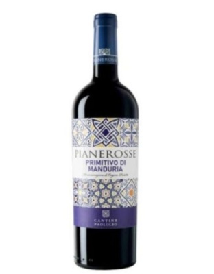 Pianerosse Primitivo di Manduria Vörösbor 0,75 L 14%