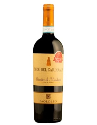 Paolo Leo Primitivo di Manduria DOC "Passo del Cardinale" Vörösbor 0,75 L 14%