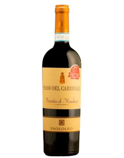 Paolo Leo Primitivo di Manduria DOC "Passo del Cardinale" Vörösbor 0,75 L 14%