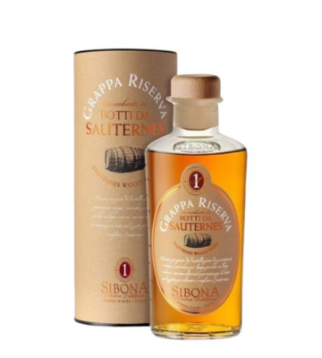 Sibona Grappa Riserva Sauternes 0,5 L 44%