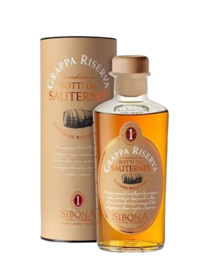Sibona Grappa Riserva Sauternes 0,5 L 44%
