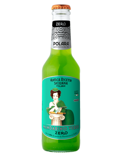 Polara Mandarino Verde Zero Cukormentes Szénsavas Üdítőital 0,275 L