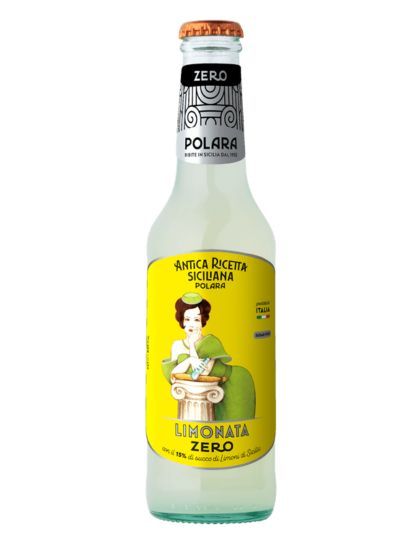 Polara Limonata Zero Cukormentes Szénsavas Limonádé 0,275 L