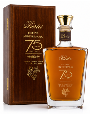 Berta Riserva Anniversario 75 Anni Grappa 0,75 L 43%