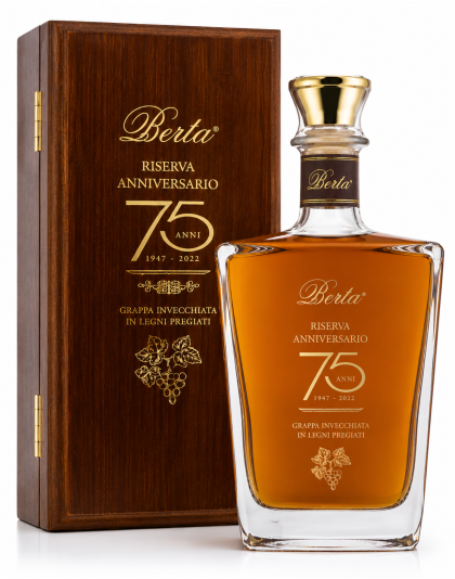 Berta Riserva Anniversario 75 Anni Grappa 0,75 L 43%