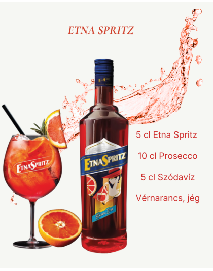 Agrosan Etna Spritz Vérnarancs Aperitivo 1 L 11%