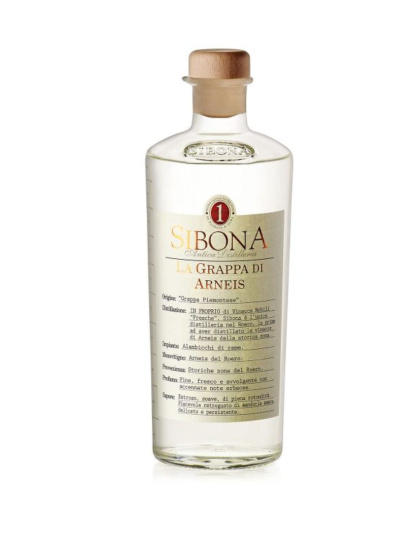 Sibona Grappa di Arneis 0,5 L 40%