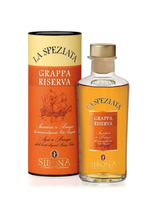 Sibona Grappa Riserva La Speziata 0,5 L 44%