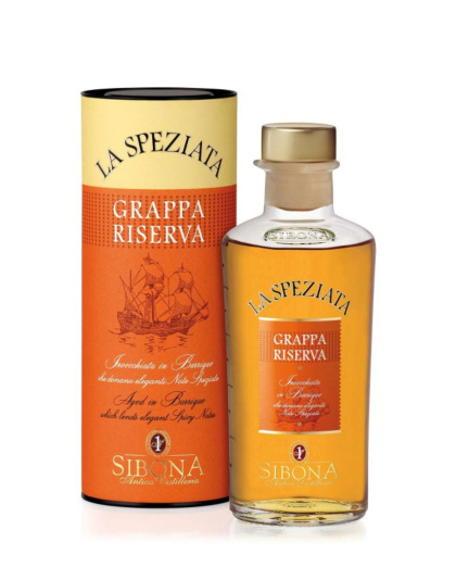 Sibona Grappa Riserva La Speziata 0,5 L 44%