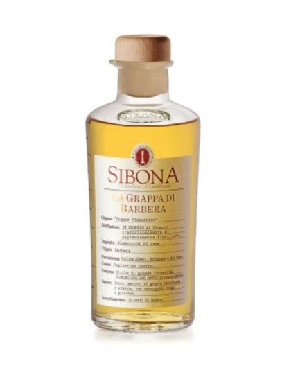 Sibona Grappa di Barbera 0,5 L 40%