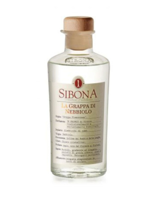 Sibona Grappa di Nebbiolo 0,5 L 40%