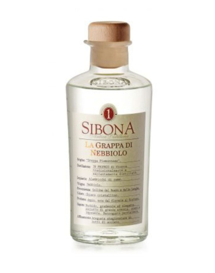 Sibona Grappa di Nebbiolo 0,5 L 40%